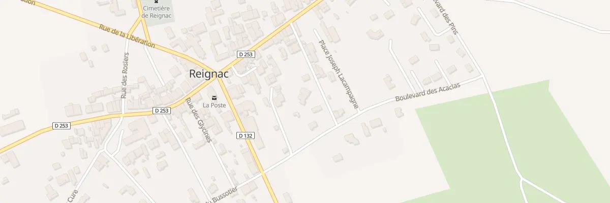 Plan du 17 Rue des Lauriers à Reignac