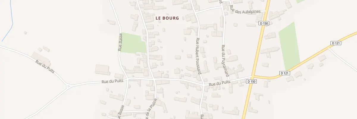 Plan du 20B Rue Hubert Poussard à Villeneuve-la-Comtesse