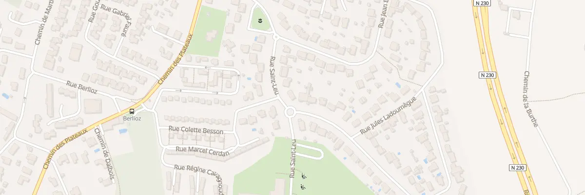 Plan du 14 Rue Saint-Leu à Floirac