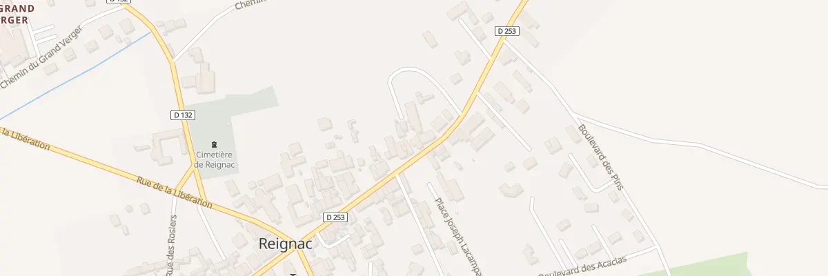 Plan du 42 Rue de la Victoire à Reignac