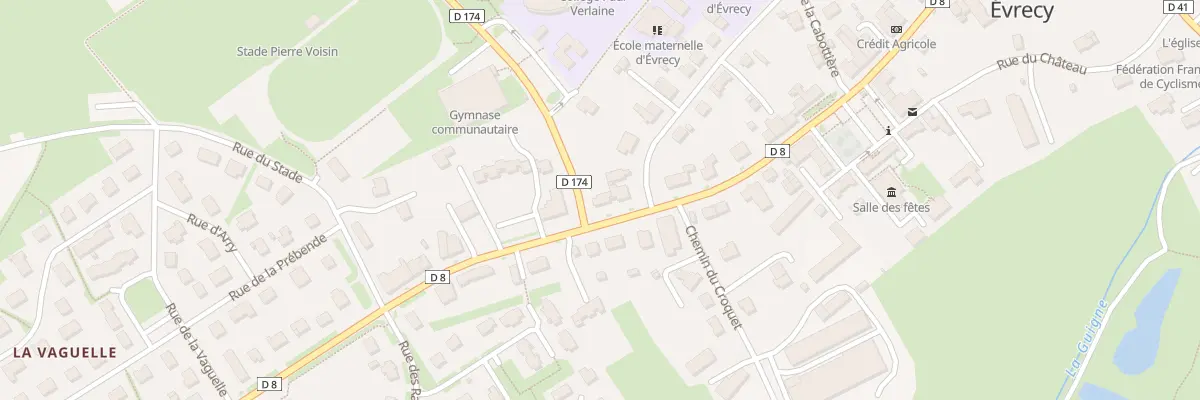 Plan du 16 Rue Henri Chéron à Évrecy
