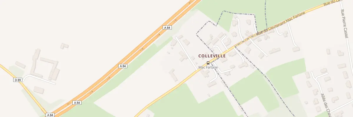 Plan du 5002 Che de la Halte à Mondrainville