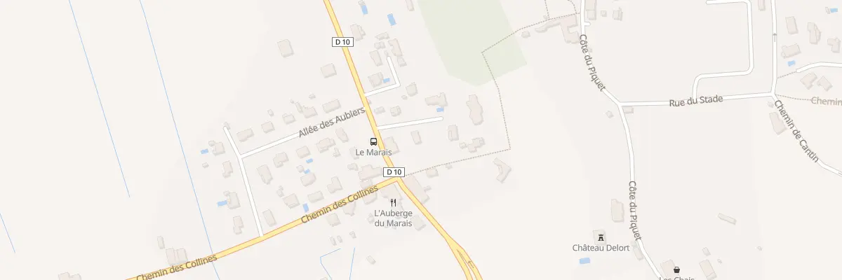Plan du 69B Rte de Latresne à Bouliac