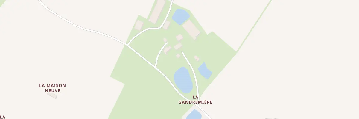 Plan du 3 Imp de la Gandermière à Fenioux