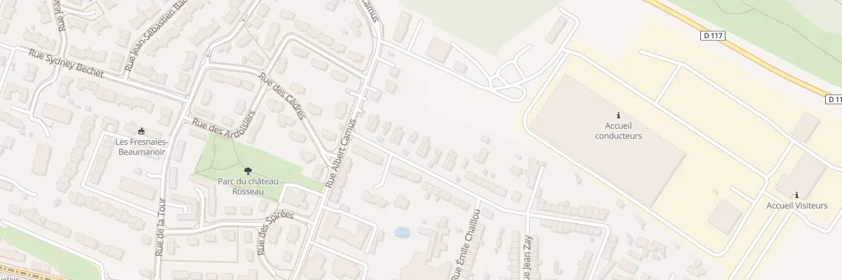 Plan du 28 Rue Camille Gaspalon à Trélazé