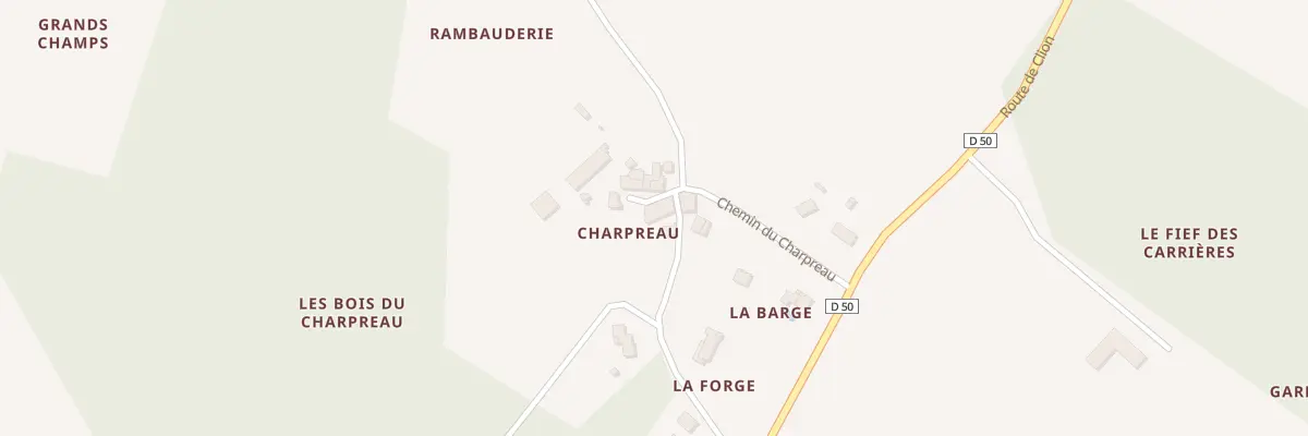 Plan du 9 Che du Charpreau à Guitinières
