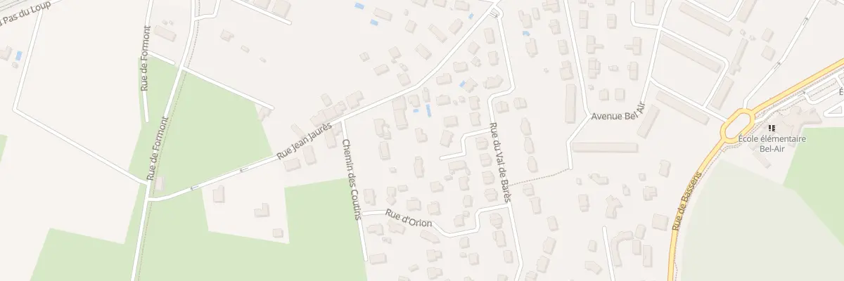 Plan du 50B Rue Jean Jaurès à Ambarès-et-Lagrave