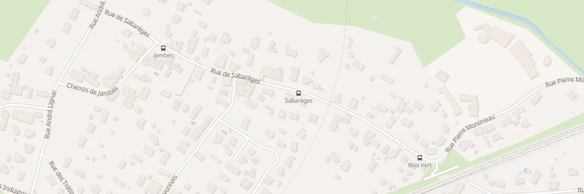 Plan du 30 Rue de Sabarèges à Ambarès-et-Lagrave