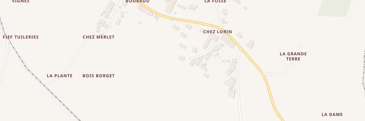 Plan du 15 Chez Lorin à Saint-Césaire