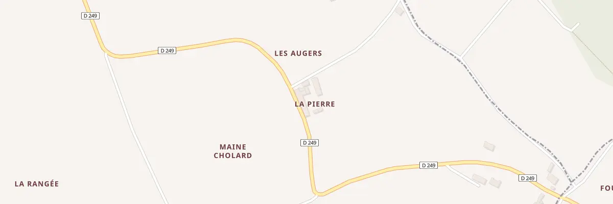 Plan du 1 Rte de Marignac la Pierre à Fléac-sur-Seugne