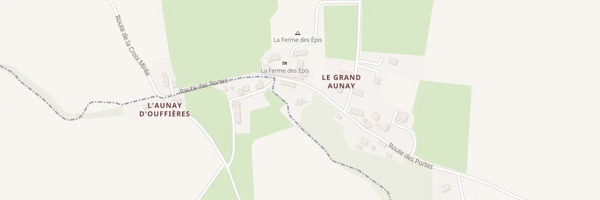 Plan du 5022 Le Grand Aunay à Thury-Harcourt-le-Hom