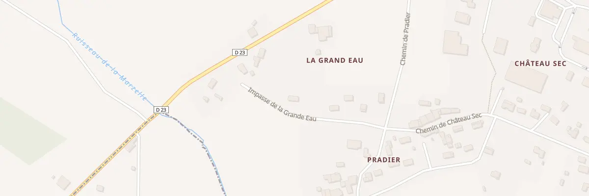 Plan du 153 Imp de la Grand Eau à Pugnac