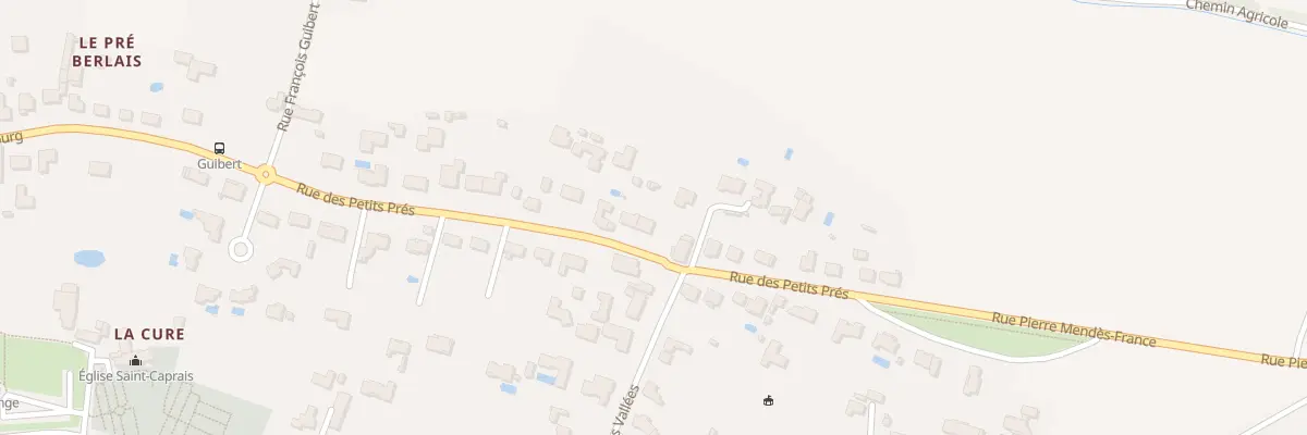 Plan du 37 Rue des Petits Prés à Bessines
