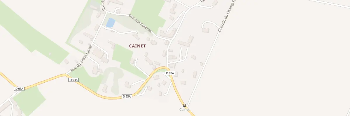 Plan du 3 Imp du Gros Caillou au Fresne-Camilly