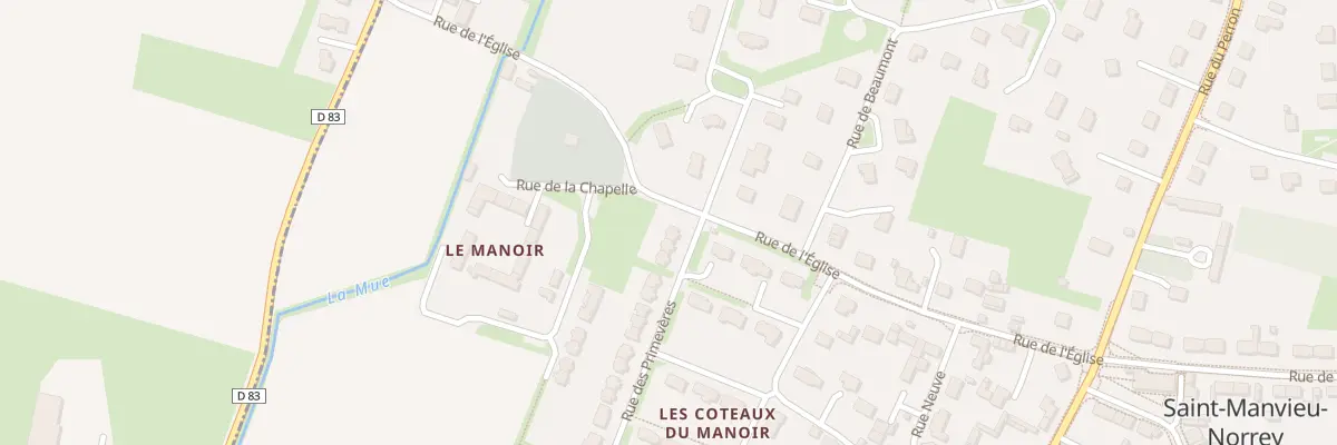 Plan du 4 Rue des Primevères à Saint-Manvieu-Norrey