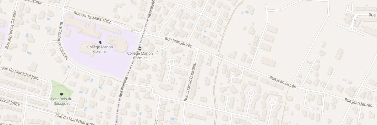 Plan du 34 Rue Ludovic Bourdieu à Carbon-Blanc