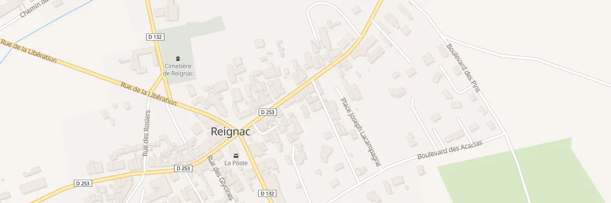 Plan du 25 Rue de la Victoire à Reignac