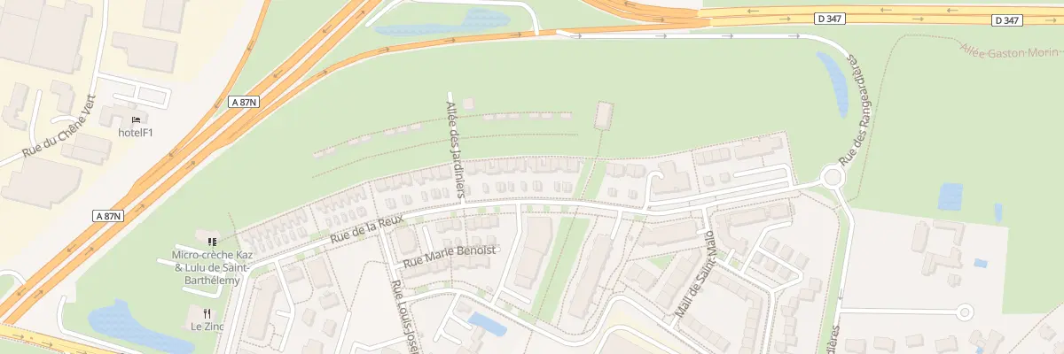 Plan du 67 Rue de la Reux à Saint-Barthélemy-d’Anjou
