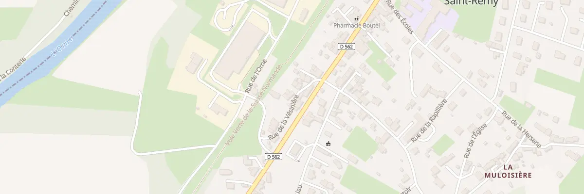 Plan du 5607 Rue de la Vésinière à Saint-Rémy