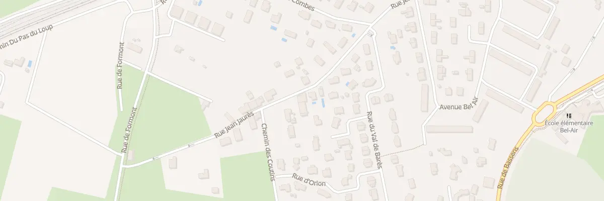 Plan du 52 Rue Jean Jaurès à Ambarès-et-Lagrave