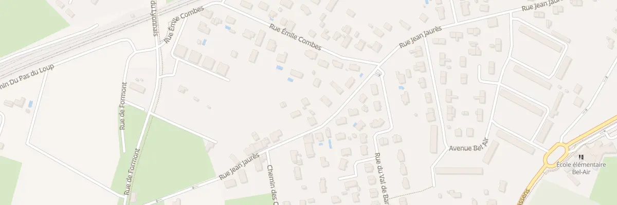 Plan du 51B Rue Jean Jaurès à Ambarès-et-Lagrave