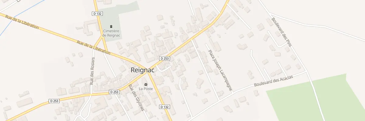 Plan du 21 Rue de la Victoire à Reignac