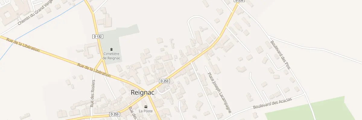 Plan du 32 Rue de la Victoire à Reignac