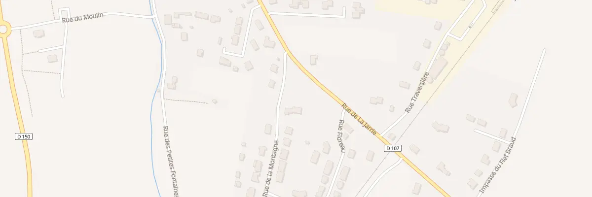 Plan du 20 Rue de la Jarrie à Loulay