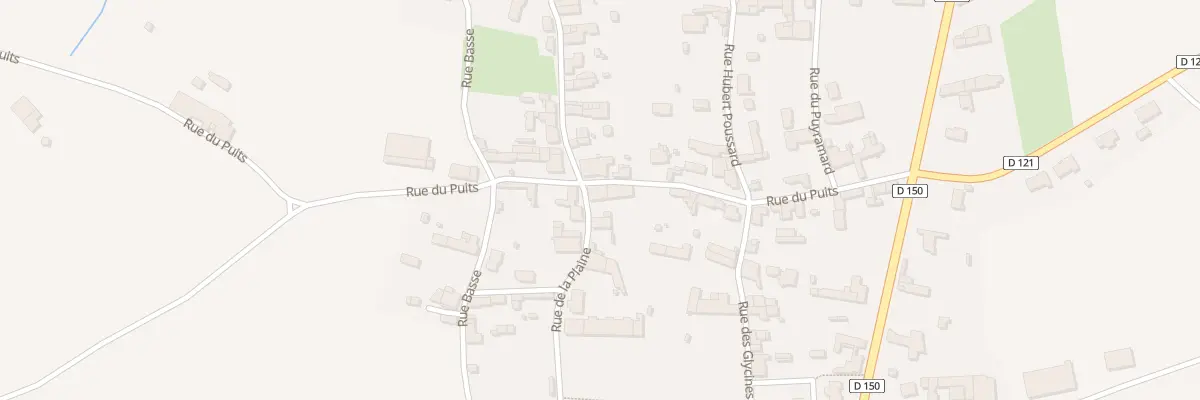 Plan du 1 Rue de la Plaine à Villeneuve-la-Comtesse