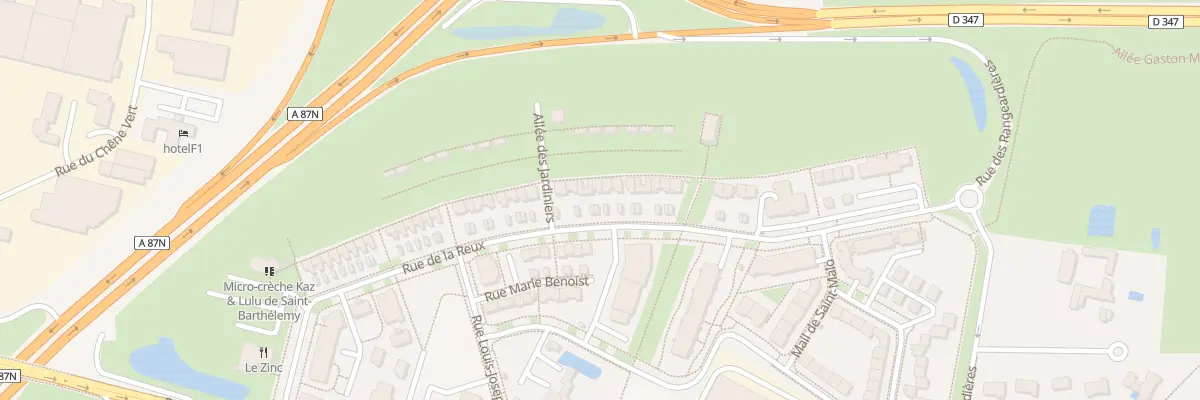 Plan du 61 Rue de la Reux à Saint-Barthélemy-d’Anjou