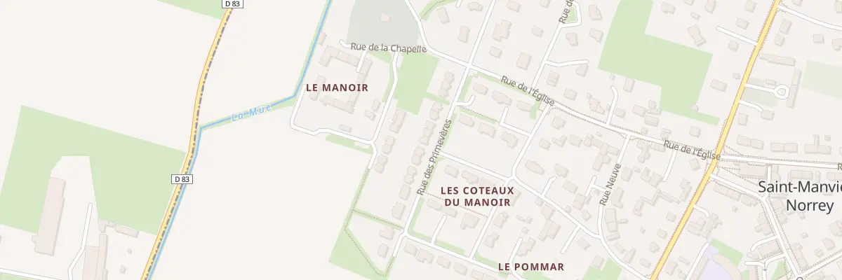 Plan du 18 Rue des Primevères à Saint-Manvieu-Norrey