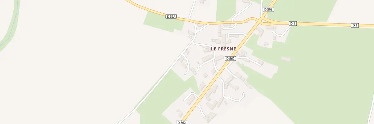 Plan du 16B Le Fresne à Clécy