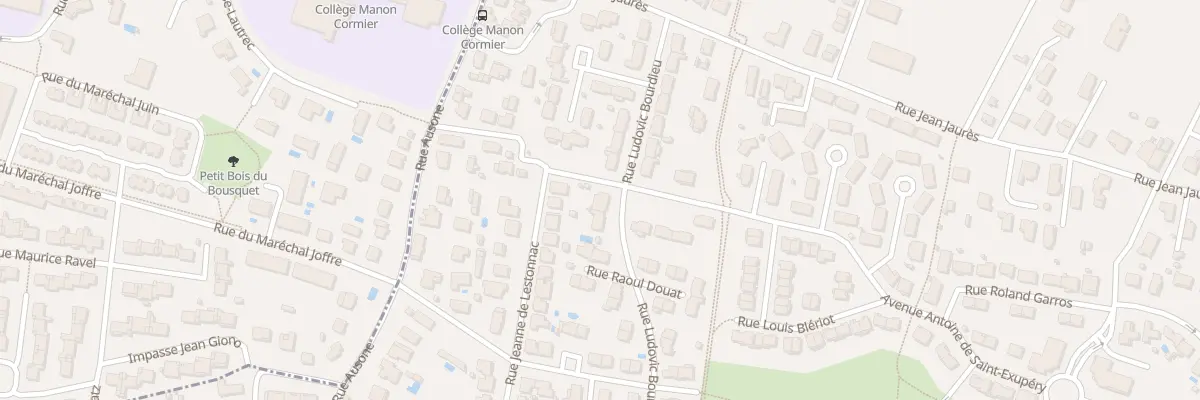 Plan du 26 Rue Ludovic Bourdieu à Carbon-Blanc