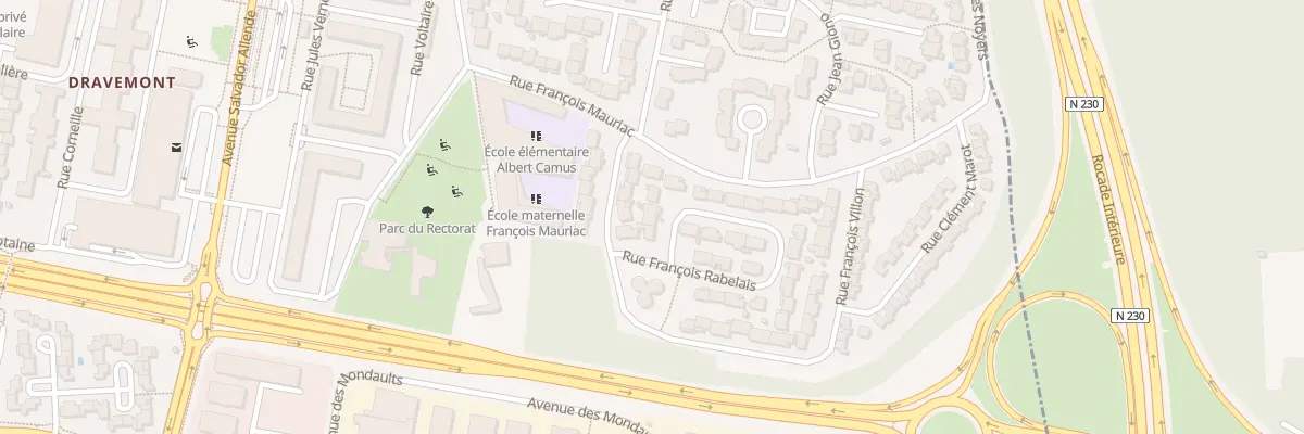 Plan du 6 Rue François Rabelais à Floirac