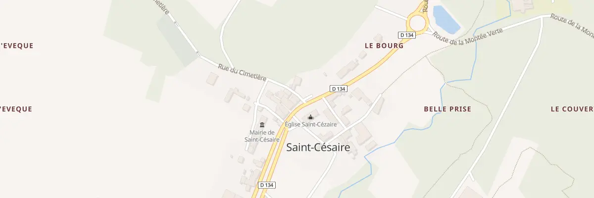 Plan du 7 Rue du Dr Jean à Saint-Césaire