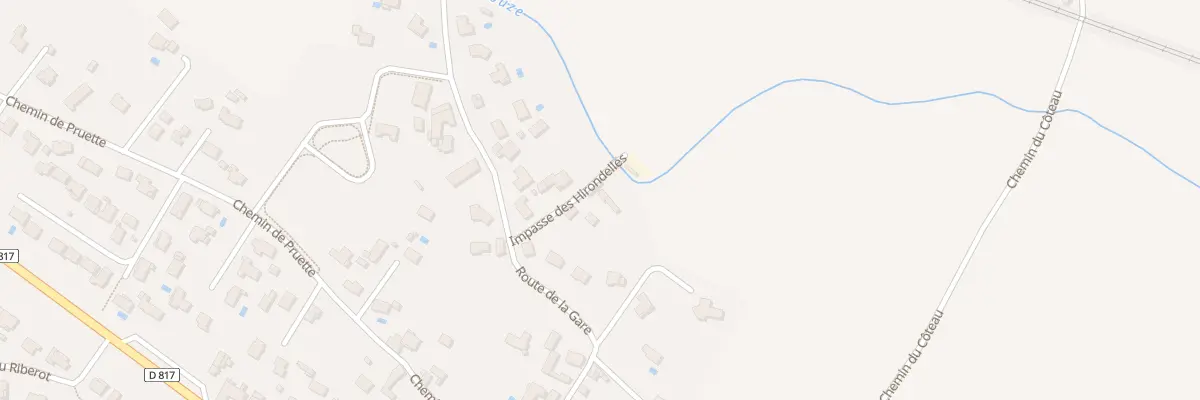 Plan du 2 Imp des Hirondelles à Denguin