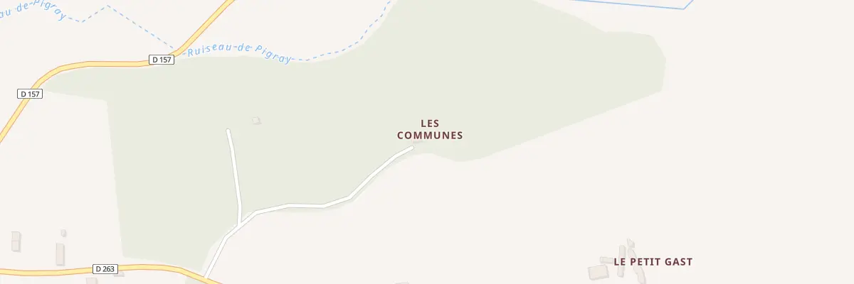 Plan du 1 Les Communes à Champéon