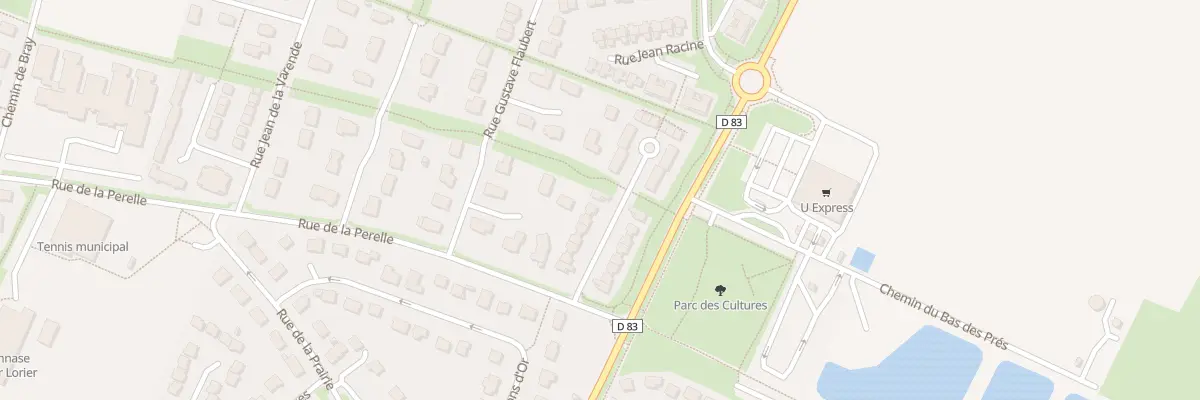 Plan du 15 Rue François de Malherbe à Thue et Mue