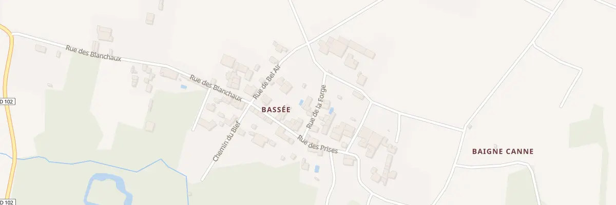Plan du 1 Rue de la Forge à Frontenay-Rohan-Rohan