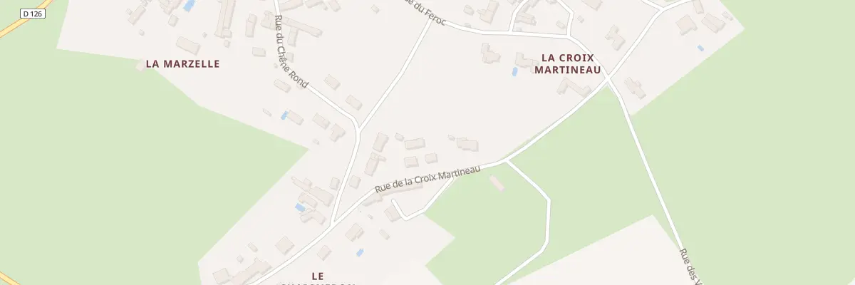 Plan du 2 Che Noir à Béceleuf