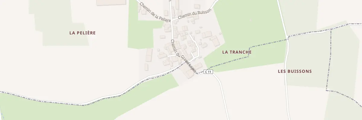 Plan du 22 Che du Grand Lopin à Asnières-la-Giraud