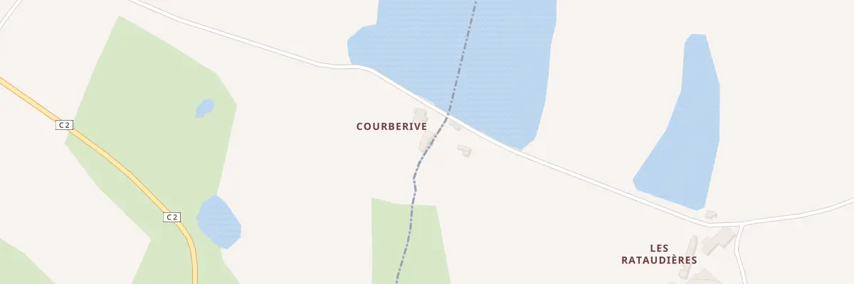 Plan du 5071 Courberive à Moncoutant-sur-Sèvre