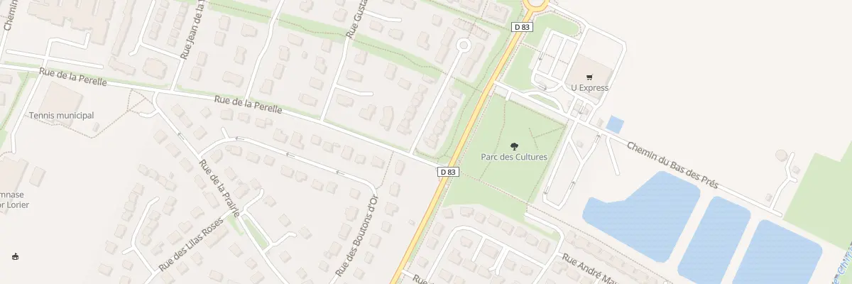 Plan du 2 Rue François de Malherbe à Thue et Mue