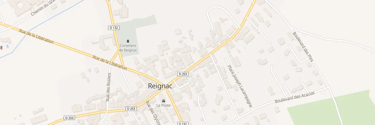 Plan du 22 Rue de la Victoire à Reignac