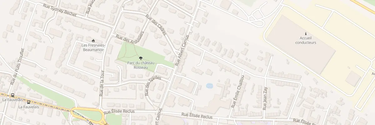 Plan du 30 Rue Albert Camus à Trélazé