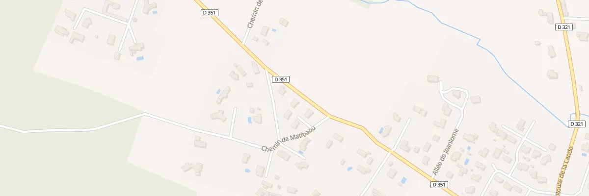 Plan du 295 Che de Matibaou à Benquet