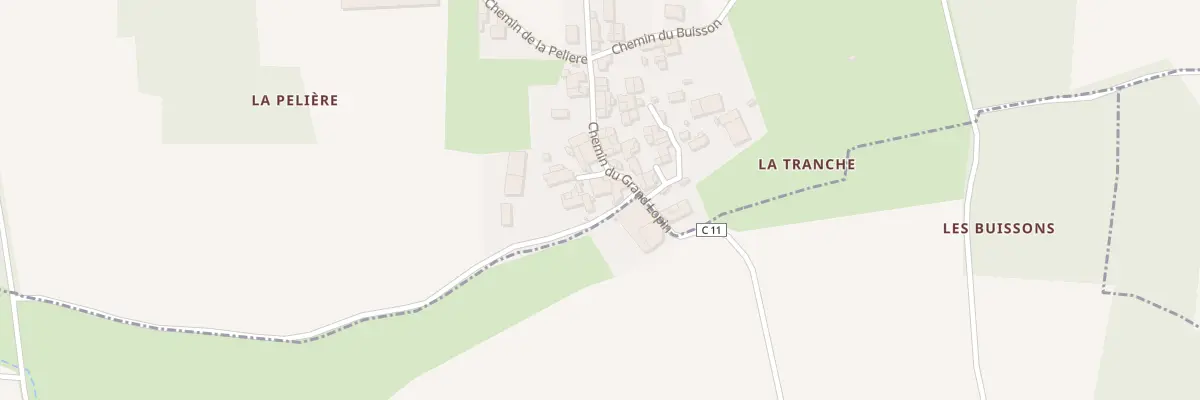 Plan du 1 Imp du Cormier à Asnières-la-Giraud