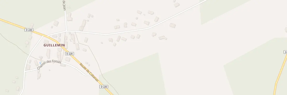 Plan du 7T Guillemin-Nord à Guillos
