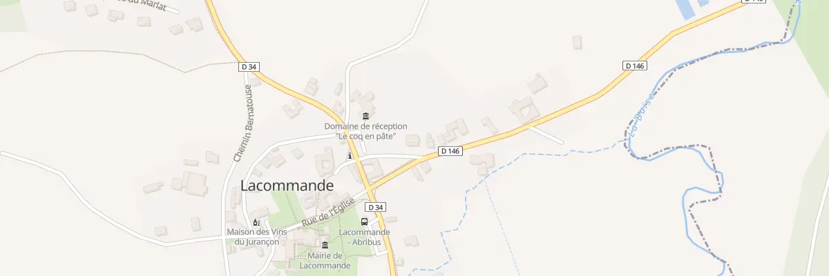 Plan du 5640 Rte de la Commanderie à Lacommande