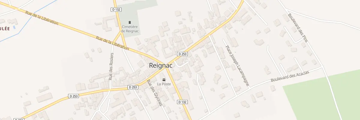 Plan du 5 Rue de la Victoire à Reignac
